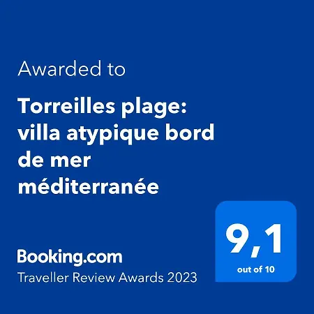 Holiday home Plage: Atypique Bord De Mediterranee